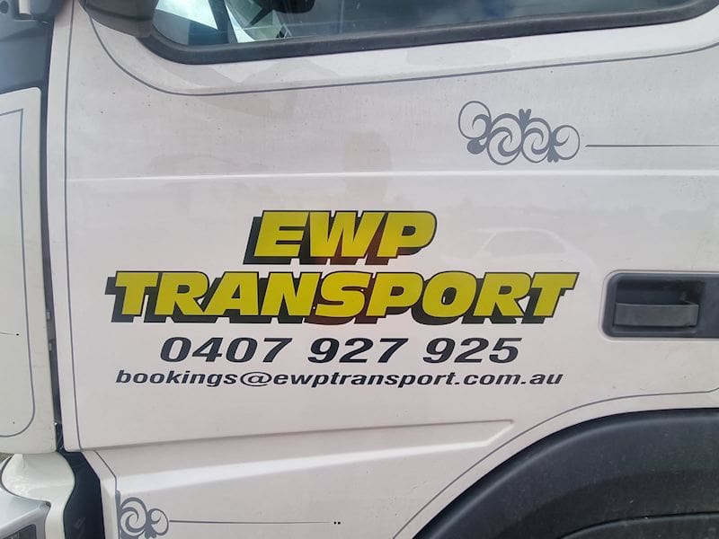 EWP LOGO Truck photo